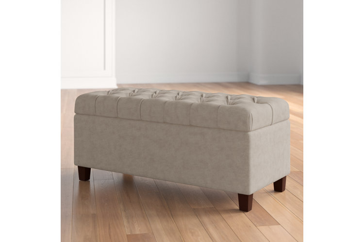 Ravenwood upholstered store storage bench